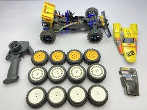 タミヤ ラジコン電動RC ブーメラン メカつき QUICRUN 1060 フタバ R202GF 他 動作未確認 [50-8749]