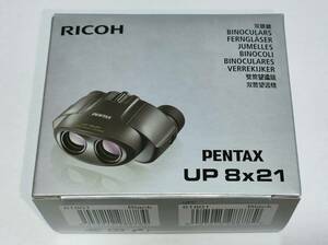 【双眼鏡】PENTAX ペンタックス タンクロー UP 8x21 ブラック 【新品/送料込】