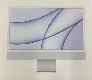 【美品】Apple iMac シルバー M1 24インチ 8GB 512GB 日本語テンキー付キーボード、箱等付属品完備