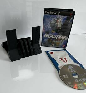 PS2 SONY プレイステーション2 縦置きスタンド 純正品 SCPH-10040 GUNDAM GOLD ガンダム　ps2 ゴールド