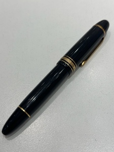 万年筆 ☆オススメ☆ MONTBLANC MEISTERSTUCK No 149 モンブラン マイスターシュテュック ブラック ゴールド 4810 14C 585 ペン先 14K