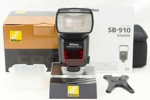 ☆良品☆ ニコン スピードライト Nikon SPEEDLIGHT SB-910 元箱 付属品 ♯24060106