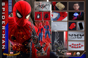 新品未開封品　ホットトイズ(Hot Toys) 【クオーター・スケール】『スパイダーマン：ホームカミング』１／４ スパイダーマン（デラックス版