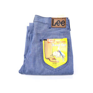 デッドストック 70s ビンテージ LEE リー 201 シャンブレー ブーツカット パンツ デニム ベルボトム フレア アメカジ メンズ 古着 ワーク