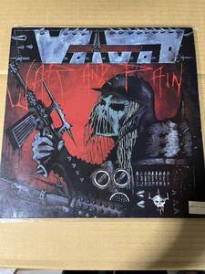 オランダ盤オリジナル　ヘビーメタル　VIO VOD WAR AND PAIN1984年　LPレコード美品　ヘビーメタル　