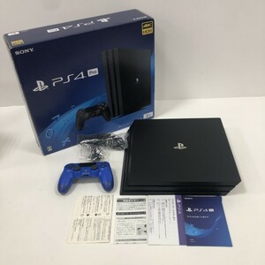 07w9768★1円~ プレイステーション4 本体 PS4 Pro 2TB CUH-7200C ブラック HDMIケーブル欠品 ゲームハード 中古品