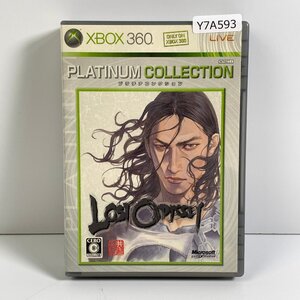 Y7A593 Xbox 360 エックスボックス LOST ODYSSEY ロストオデッセイ プラチナコレクション PLATINUM COLLECTION 愛知 3cmサイズ