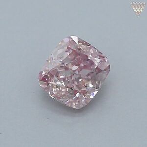 0.21 ct Fancy Pink SI1 Cushion GIA 天然 ダイヤモンド ルース 360 商品 動画 DIAMOND EXCHANGE FEDERATION