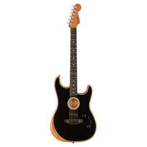 フェンダー Fender American Acoustasonic Stratocaster Black エレクトリックアコースティックギター アコスタソニック