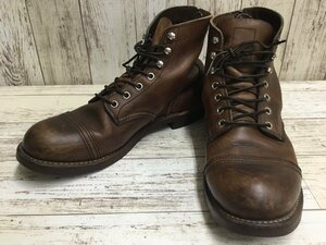 151B REDWING レッドウィング 8111 アイアンレジャー ブーツ US8 26.0cm【中古】