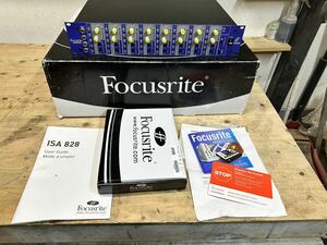 ［動作品］Focusrite フォーカスライト ISA828 デジタルカード付き