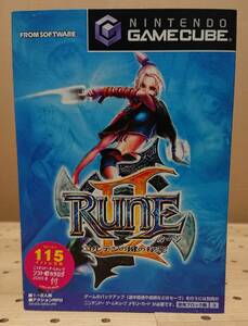 GC RUNEⅡ ルーン2 ゲームキューブ フロム・ソフトウェア GAMECUBE FROM SOFTWARE RunE