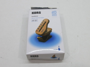 k31747-ty [送料650円] 中古○KORG コルグ HEADTUNE クリップ式チューナー HT-G1 ギター用 [089-240811]