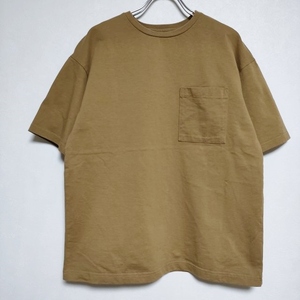 HARVESTY クルーネック ボックス 半袖Ｔシャツ カットソー ブラウン ハーベスティ 4-0605S 237444