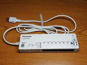 A1164 通電確認済 Panasonic Switch-S8E PN21089 パナソニック