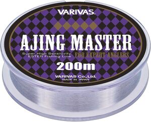 クリア 0.4号/2.1lb VARIVAS(バリバス) エステルライン アジングマスター 200m