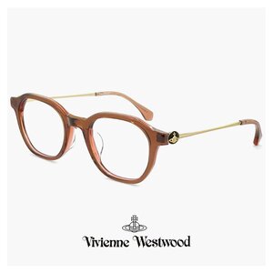 新品 ヴィヴィアン ウエストウッド メガネ レディース 40-0020 c01 48mm Vivienne Westwood 眼鏡 女性 クラウンパント型 コンビネーション