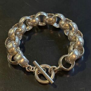 SILVER925 BIG ESCARGOT CHAIN BRACELET/シルバー/ブレスレット/バングル