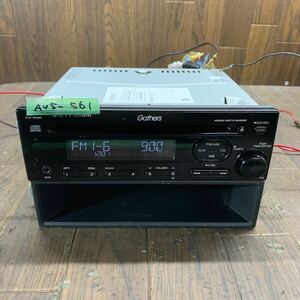 AV5-561 激安 カーステレオ CDプレーヤー HONDA Gathers KENWOOD CX-154C 08A02-4T0-100 CD FM/AM 本体のみ 簡易動作確認済み 中古現状品
