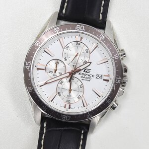 1円 可動品 腕時計 カシオ CASIO EDIFICE エディフィス 5451 EFR-546 クォーツ メンズ 同梱不可