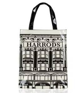 アウトレット品★送料無料★即決新品★Harrods London★イギリス・英国★ハロッズ柄ミニトートバッグ★デパート柄