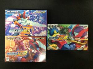 【中古ゲームボーイアドバンス】GBA ロックマンゼロ(説明書欠品)/ロックマンゼロ2/ロックマンゼロ4 セット