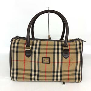 BURBERRY バーバリー ノバチェック ハンドバッグ ボストンバッグ バッグ 鞄 かばん レディース 送料無料