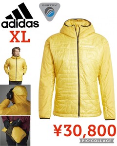 【新品】adidasアディダス●TERREX XPERIOR VARILITE インサレーションパデッドジャケット 登山キャンプ・トレッキングウェア●XL●30800円