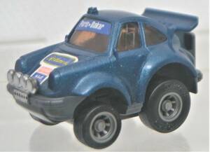 TAKARA タカラ チョロQ 当時物 日本製 NO. A-66 ポルシェ Porsche 911 4WD パリ・ダカールラリー メタリックブルー