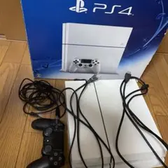 ps4本体（白）　　ps4コントローラー（黒）