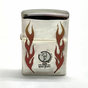 新品未使用 ZIPPO ジッポーライター FIFA 日韓ワールドカップ WORLD CUP KOREA JAPAN オイルライター ケース入り L000871848