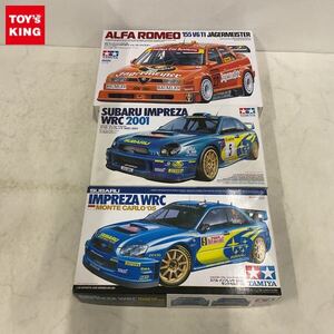 1円〜 タミヤ 1/24 スバル インプレッサ WRC 2001 アルファロメオ 155 V6TI イェーガーマイスター 他