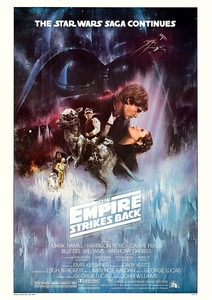 US版ポスター『スター・ウォーズ エピソード5/帝国の逆襲』（Star Wars: Episode V The Empire Strikes Back）スタイルA