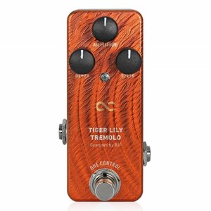 最落無し! One Control　TIGER LILY TREMOLO　/ a47142　現代的でクリアな、高解像度のトーンを両立させたトレモロエフェクト　1円