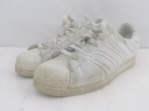 ◇ adidas アディダス SUPERSTAR FX5534 スニーカー シューズ サイズ24.0cm ホワイト系 レディース E