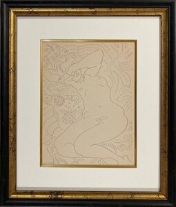 【特価】　 ≪　　アンリ・マティス　　≫ 　 　リトグラフ【石版画】　　　DESSINS DE HENRI MATISSE-XIV 　 1936年 　　HENRI MATISSE