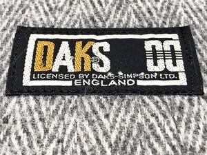 201S DAKS マフラー　ヘリンボーン　カシミア入り