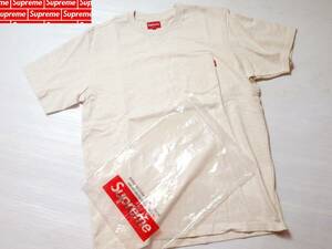 Supreme シュプリーム S/S Pocket Tee Tan Size L 2020FW ポケットTシャツ タン ベージュ Lサイズ 新品未着用