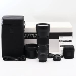 #b1066【美品】 SIGMA シグマ Contemporary 150-600mm F5-6.3 DG 1.4xテレコンバーターキット (ニコンF用)