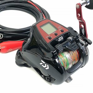 K 【動作OK】ダイワ 23 レオブリッツ S500JP 右巻 電動リール 船用リール 電源コード付き |DAIWA LEOBRITZ 3251924 Made in Japan