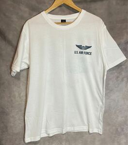 AVIREX Tシャツ ホワイト プリント6193385 ザ スカイ アヴィレックス 2XL