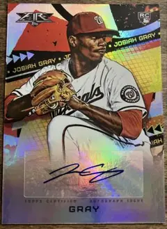 topps fire josiah gray rc auto 直筆サイン