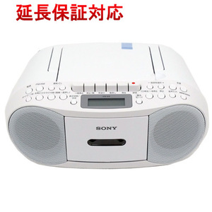 SONY CDラジオカセットレコーダー CFD-S70 (W) ホワイト [管理:1100036324]