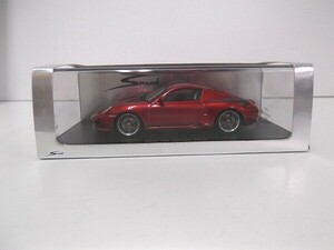 【美品/難有/1円～】スパーク/Spark 1/43 RUF RK Coupe クーペ 2006 メタリックレッド/赤 S0709/60サイズ