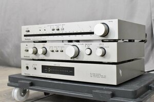 ◇p2509 現状品 Technics テクニクス オーディオセット FM/AMステレオチューナー ST-C 01他