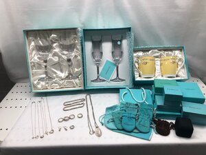 【1円スタート】まとめ ティファニー Tiffany SV シルバー 925 リング/ ネックレス/グラス/ オープンハート/ Tトゥナロー