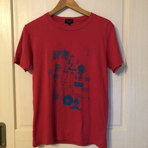 【美品】ポールスミス　ジーンズ　Paul Smith jeans デザインTシャツS