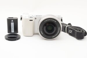 SONY ソニー NEX-5TL キットレンズ E PZ 16-50ｍｍ　ホワイト パワーズームキット