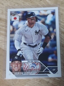 topps　MLBカード2023　アーロン・ジャッジ　ヤンキース