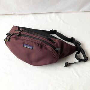 2007年 Patagonia HIP PACK ボルドー? ビンテージ 00s パタゴニア ヒップパック ウエストバッグ ウエストポーチ ヴィンテージ 48455